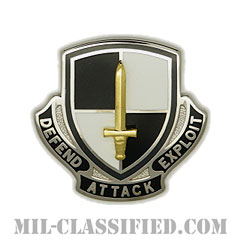 サイバー連隊（Cyber Regimental Corps）[カラー/クレスト（Crest・DUI・DI）バッジ]画像