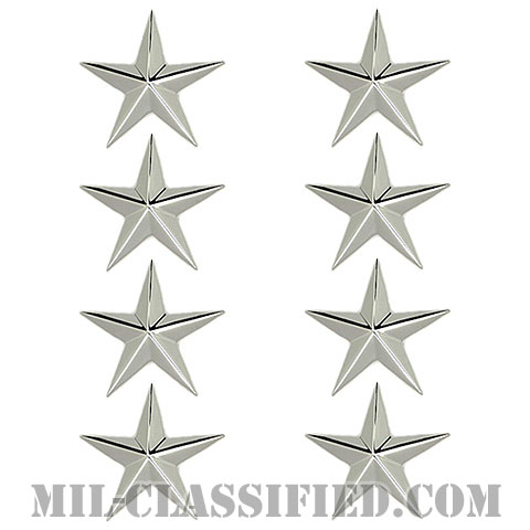 大将（General (GEN)）[カラー/階級章/バッジ/ペア（2個1組）]の画像