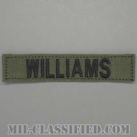 WILLIAMS [サブデュード/ネームテープ/ベルクロ付パッチ]の画像