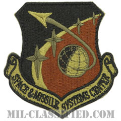 宇宙ミサイルシステムセンター（Space and Missile Systems Center）[OCP/カットエッジ/ベルクロ付パッチ]の画像