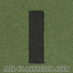 中尉（Lieutenant Junior Grade）[サブデュード/海軍階級章/生地テープパッチ/ペア（2枚1組）]の画像