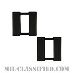 大尉（Captain/Lieutenant）[サブデュード（ブラックメタル）/襟用ミニサイズ/海軍・海兵隊階級章/バッジ/ペア（2個1組）]の画像