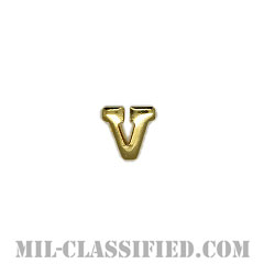 文字V (ミラーゴールド)（Letter "V", Mirror Gold）[リボン用デバイス（Attachment Device）]画像