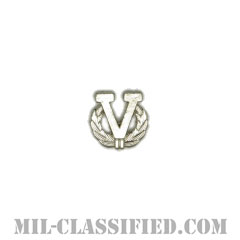 文字Vリース (シルバー)（Letter "V" Wreath, Silver）[リボン用デバイス（Attachment Device）]の画像