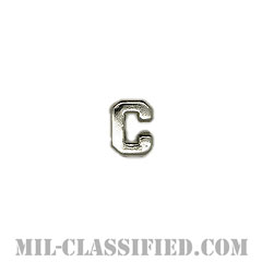 文字C (シルバー)（Letter "C", Silver）[リボン用デバイス（Attachment Device）]の画像