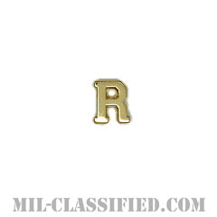 文字R (ゴールド)（Letter "R", Gold）[リボン用デバイス（Attachment Device）]画像