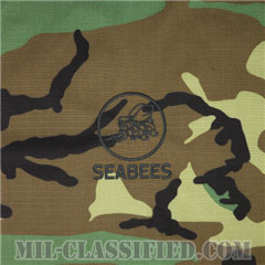 Naval Construction Battalion (Seabee) [サブデュード/ウッドランド（リップストップ）/パッチ（ポケット）]画像