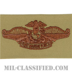 Fleet Marine Force Enlisted Warfare Specialist [デザート/生地テープパッチ]の画像