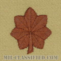 少佐（Lieutenant Commander）[デザート/海軍階級章/生地テープパッチ/ペア（2枚1組）]の画像