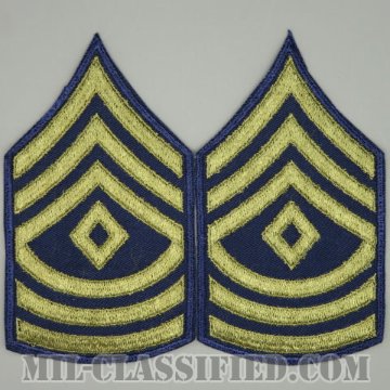 先任曹長（First Sergeant (1SG)）[カットエッジ/階級章（1951-1959）/パッチ/ペア（2枚1組）]画像