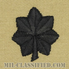 中佐（Commander）[デザート/海軍階級章/生地テープパッチ/ペア（2枚1組）]の画像