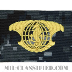Integrated Undersea Surveillance System Officer [NWU Type1/生地テープパッチ]の画像