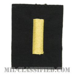 少尉（Ensign）[コールドウェザーパーカー用（ブラック）スライドオン階級章]の画像