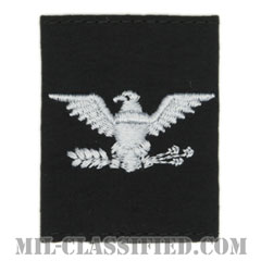 大佐（Captain）[コールドウェザーパーカー用（ブラック）スライドオン階級章]の画像