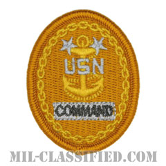 Master Chief Petty Officer of the Command [カバーオール用/メロウエッジ/パッチ]の画像