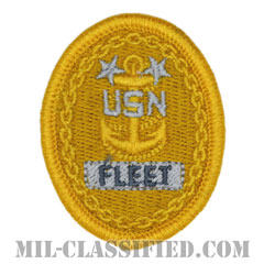 Fleet Master Chief Petty Officer [カバーオール用/メロウエッジ/パッチ]画像