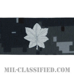 中佐（Commander）[NWU Type1/襟用階級章/生地テープパッチ/ペア（2枚1組）]の画像
