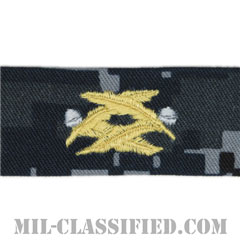 土木科章（Civil Engineer Corps）[NWU Type1/海軍徽章/生地テープパッチ]画像