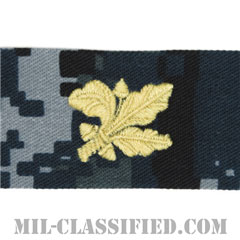 補給科章（Supply Corps）[NWU Type1/海軍徽章/生地テープパッチ]の画像