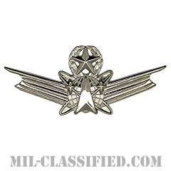 宇宙運用章 (マスター/コマンド)（Space Operations Badge/Space Badge, Master/Command）[カラー/鏡面仕上げ/バッジ]の画像