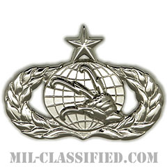 通信・情報管理章 (シニア)（Communications and Information Management Badge, Senior）[カラー/鏡面仕上げ/バッジ]の画像