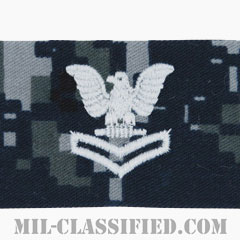 二等兵曹（Petty Officer Second Class）[NWU Type1/キャップ用階級章/生地テープパッチ]画像