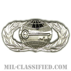 情報章 (ベーシック)（Intelligence Badge, Basic）[カラー/鏡面仕上げ/バッジ]の画像