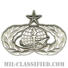 部隊支援記章 (シニア)（Force Support Badge, Senior）[カラー/鏡面仕上げ/バッジ]の画像