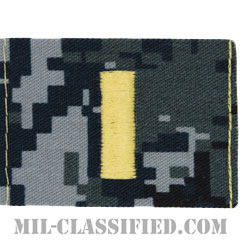 少尉（Ensign）[NWU Type1/キャップ用階級章/生地テープパッチ]の画像