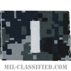 中尉（Lieutenant Junior Grade）[NWU Type1/キャップ用階級章/生地テープパッチ]画像