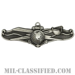 Enlisted Information Dominance Warfare Specialist [カラー/燻し銀/バッジ]の画像