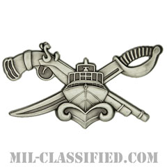 Special Warfare Combatant-craft Crewman (SWCC), Basic [カラー/燻し銀/バッジ]の画像