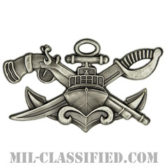 Special Warfare Combatant-craft Crewman (SWCC), Senior [カラー/燻し銀/バッジ]の画像