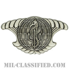 Integrated Undersea Surveillance System Enlisted [カラー/燻し銀/バッジ]の画像