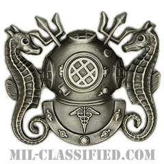 Diving Medical Technician [カラー/燻し銀/バッジ]の画像