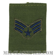 上等空兵（Senior Airman）[サブデュード（Subdued）/ゴアテックスパーカー用スライドオン空軍階級章]の画像