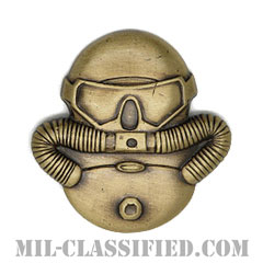 Marine Corps Combatant Diver [カラー/燻し金/バッジ]の画像