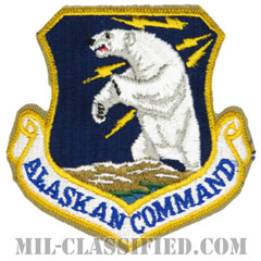 アラスカ軍（Alaskan Command）[カラー/カットエッジ/パッチ]の画像
