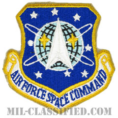空軍宇宙軍団（Air Force Space Command）[カラー/カットエッジ/パッチ]画像
