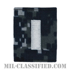 中尉（Lieutenant Junior Grade）[NWU Type1/ゴアテックスパーカー用スライドオン階級章]の画像