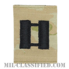 大尉（Captain (CPT)）[OCP（3C）/ゴアテックスパーカー用スライドオン階級章]の画像