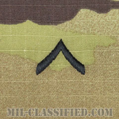 一等兵（Private Second Class (PV2)）[OCP/階級章/チェスト用縫い付けパッチ]画像