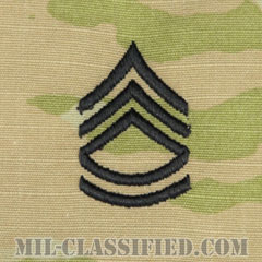 一等軍曹（Sergeant First Class (SFC)）[OCP/階級章/チェスト用縫い付けパッチ]画像