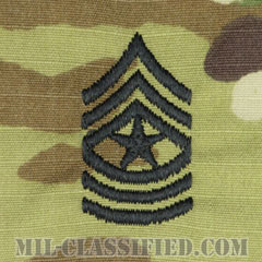 上級曹長（Sergeant Major (SGM)）[OCP/階級章/チェスト用縫い付けパッチ]画像