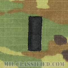 中尉（First Lieutenant (1LT)）[OCP/階級章/チェスト用縫い付けパッチ]画像