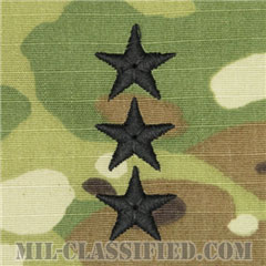 中将（Lieutenant General (LTG)）[OCP/階級章/チェスト用縫い付けパッチ]画像
