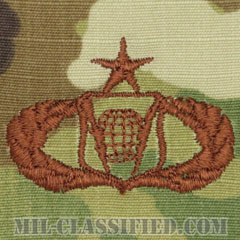 指揮統制章 (シニア)（Command and Control Badge, Senior）[OCP/ブラウン刺繍/パッチ]画像