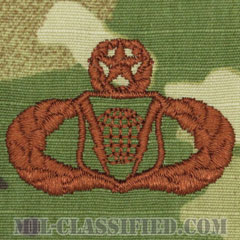 指揮統制章 (マスター)（Command and Control Badge, Master）[OCP/ブラウン刺繍/パッチ]の画像