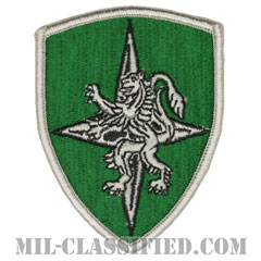 欧州連合軍中央連合部隊/中欧連合地上軍（Allied Land Forces Central Europe）[カラー/メロウエッジ/パッチ]の画像