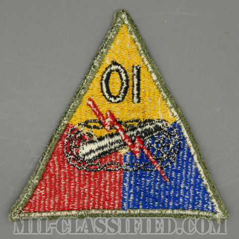 第10機甲師団（10th Armored Division）[カラー/カットエッジ/パッチ/中古1点物]画像